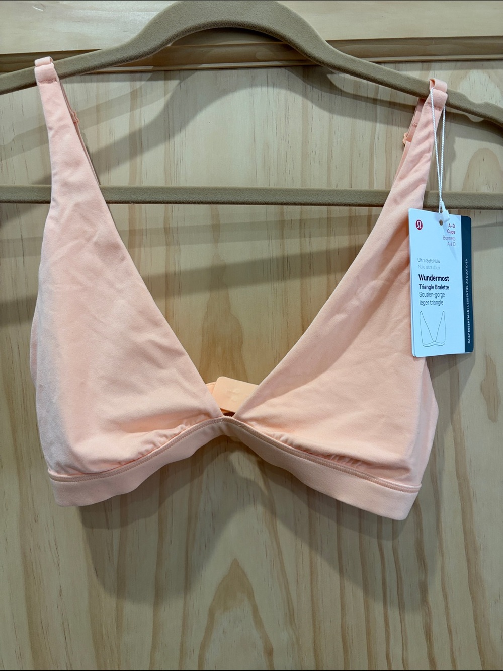 Lululemon Nulu triangle bralette